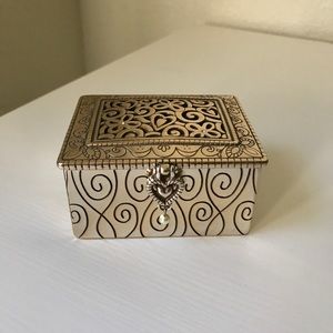 Brighton silver jewelry box